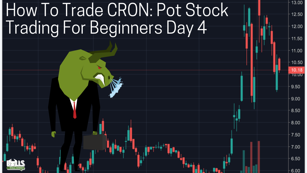 How To Trade CRON: Pot Stock Trading For Beginners